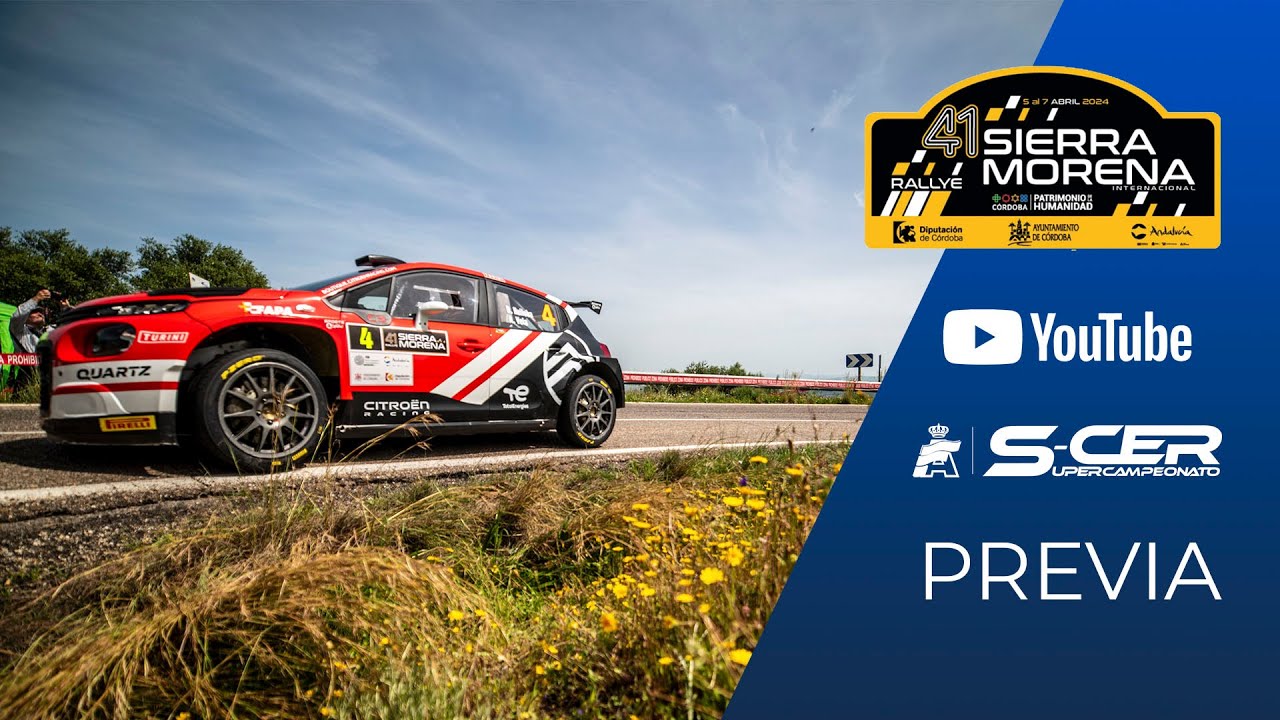 S-CER 2024 | 41 Rallye Sierra Morena | Previa